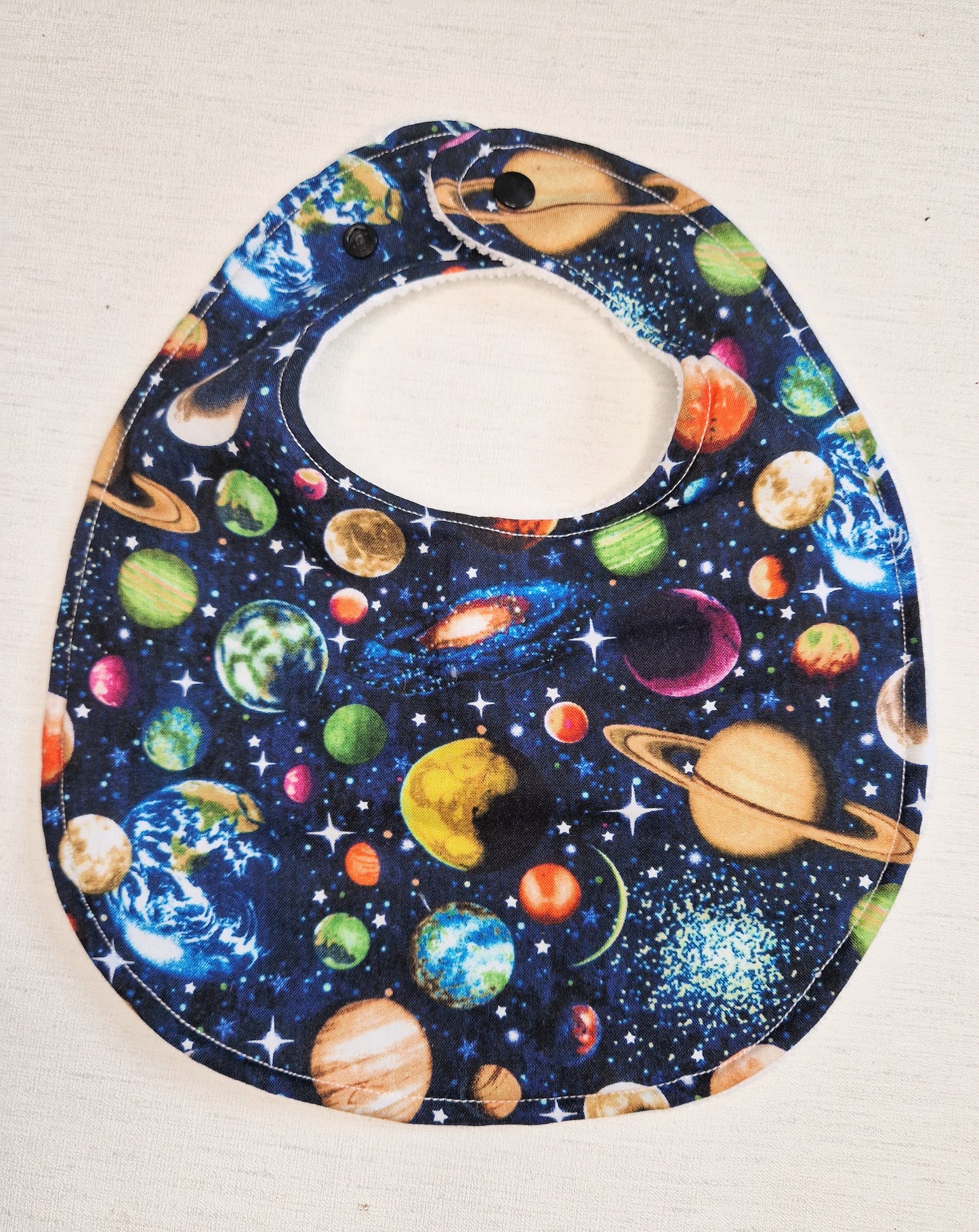 Planets dribble bib