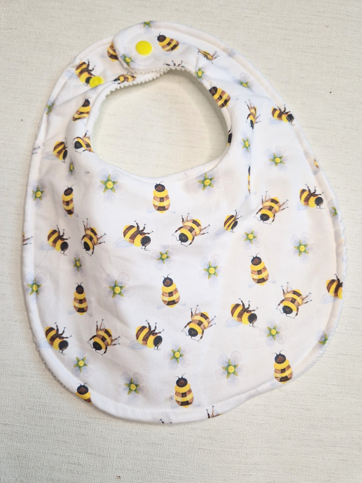 Bees Dribble bib