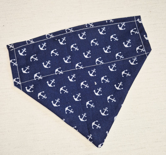 Sailor dog bandana