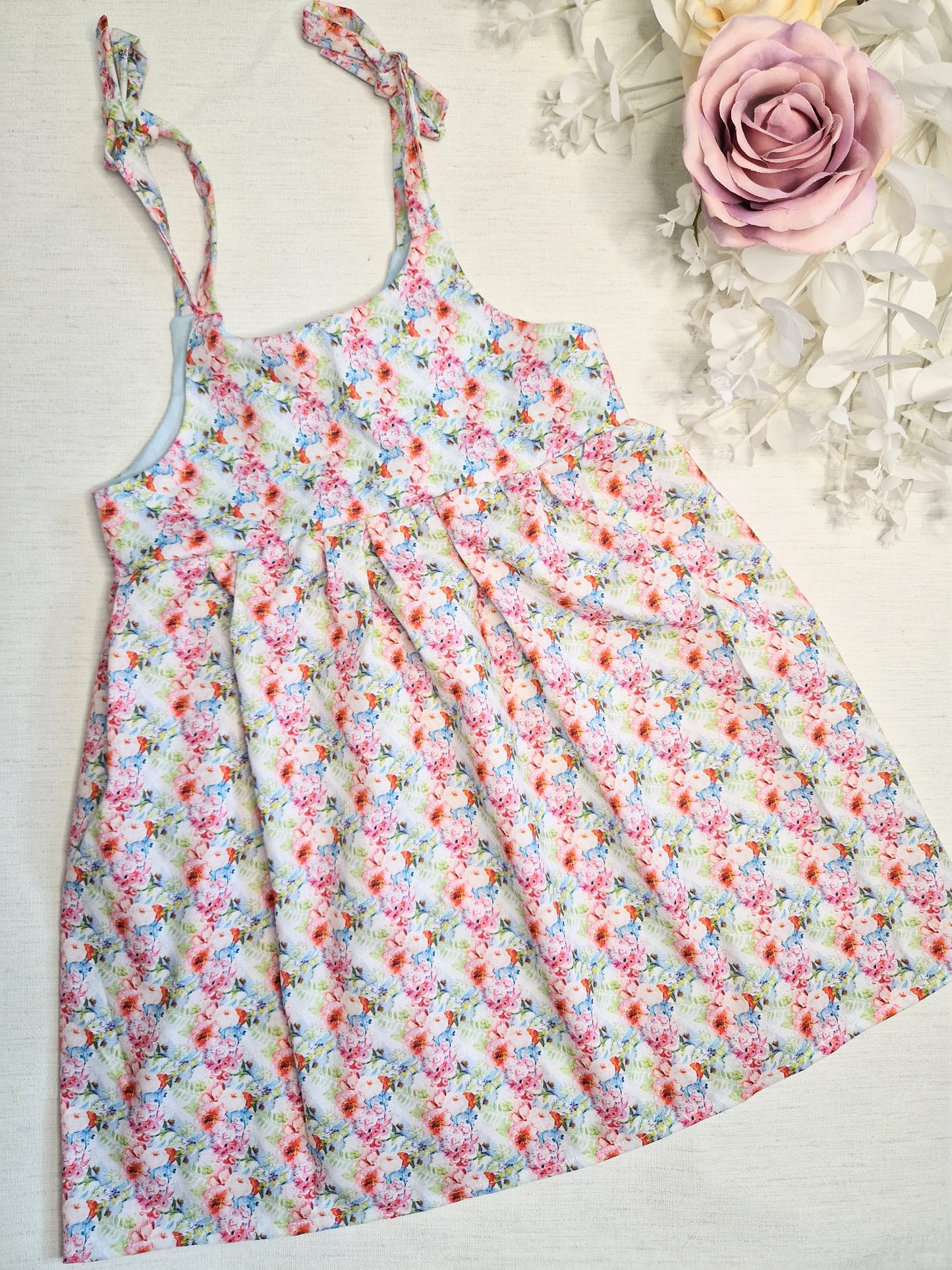 Pastel blossom roiya dress