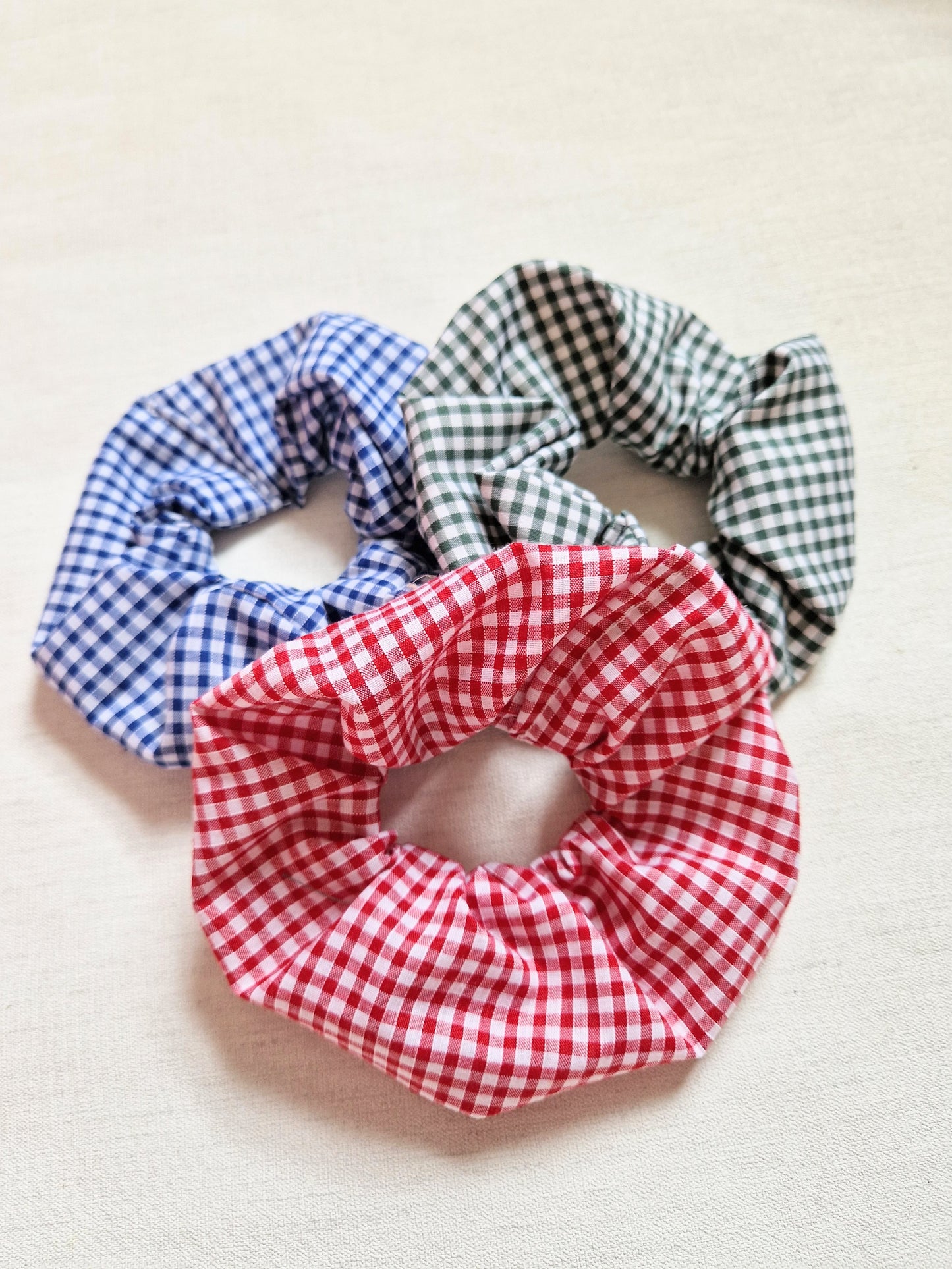 Back to school scrunchies