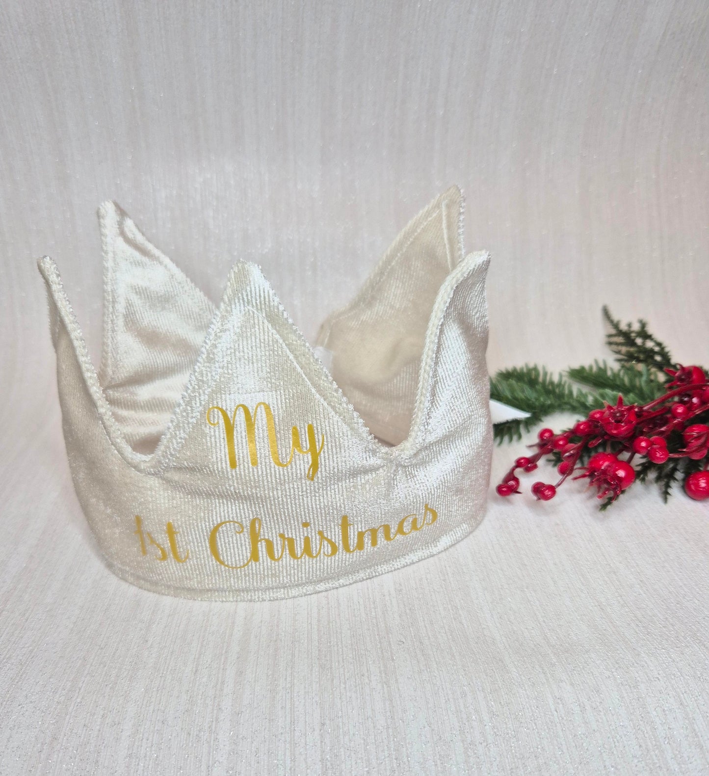 Cream Christmas crown