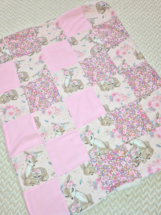 Bambi dream patchwork blanket