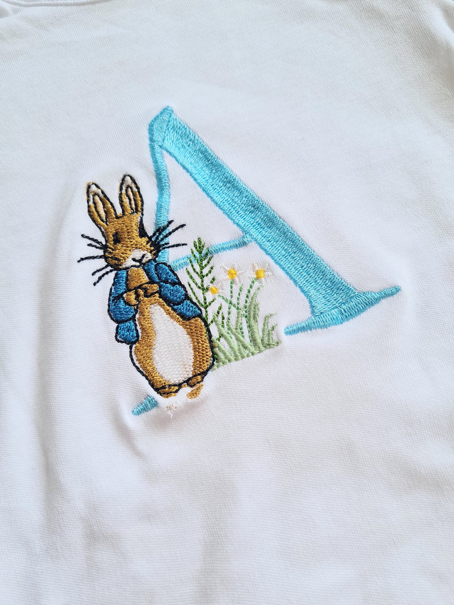 Peter rabbit initial vest