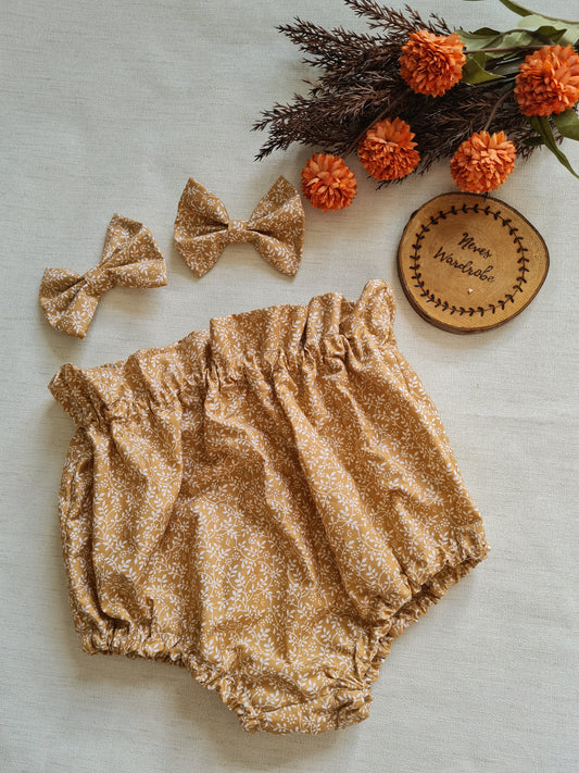 Camel Autumn floral bloomers
