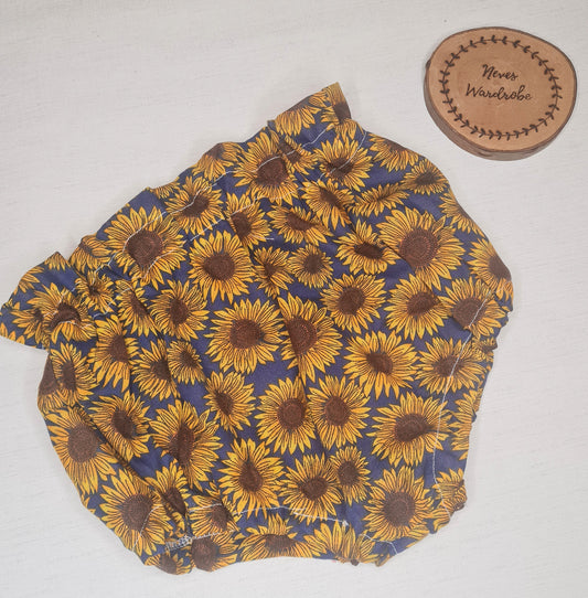 Navy sunflowers bloomers 18-24 months