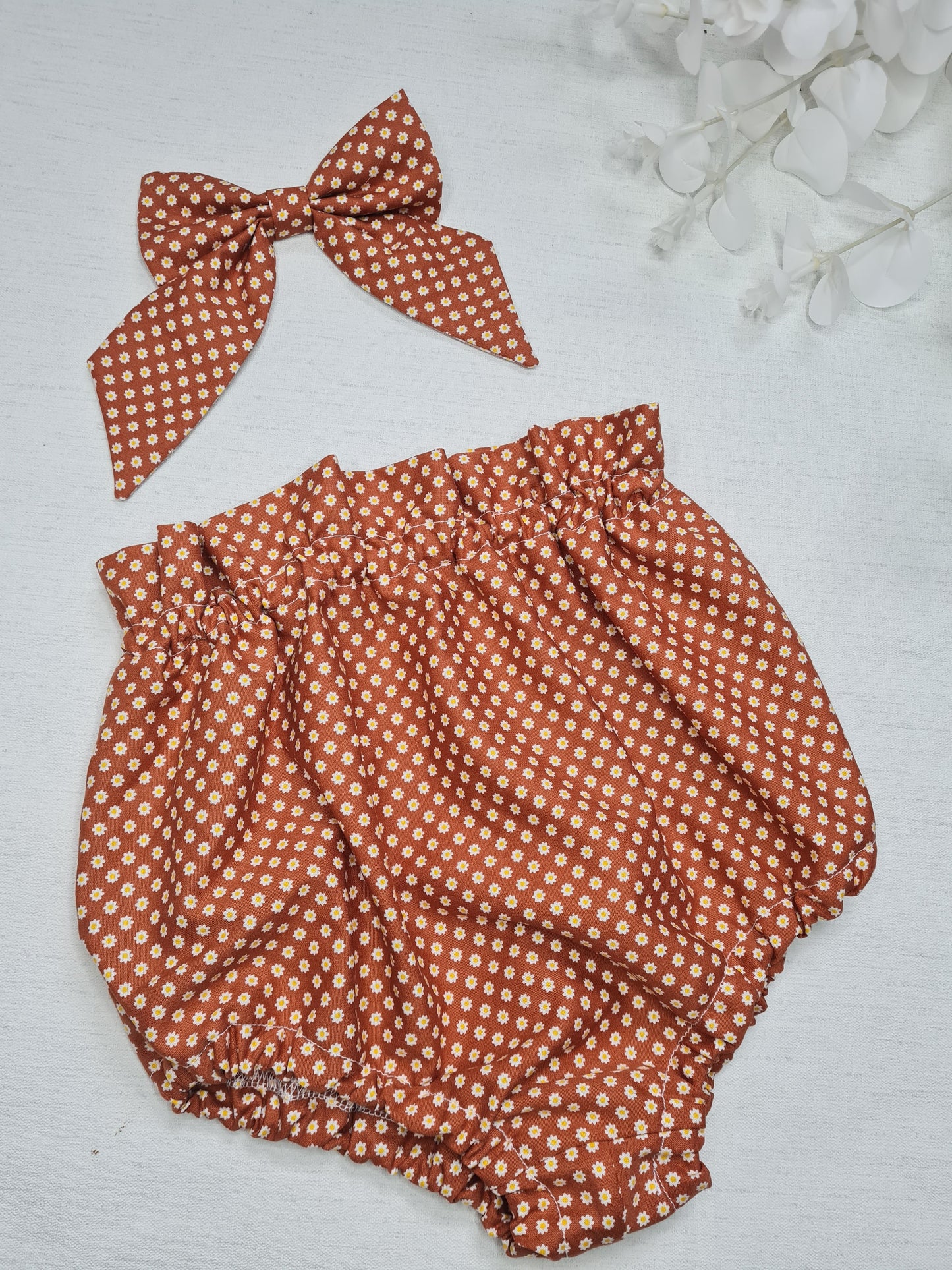 Mini daisy brown bloomers 12-18 months