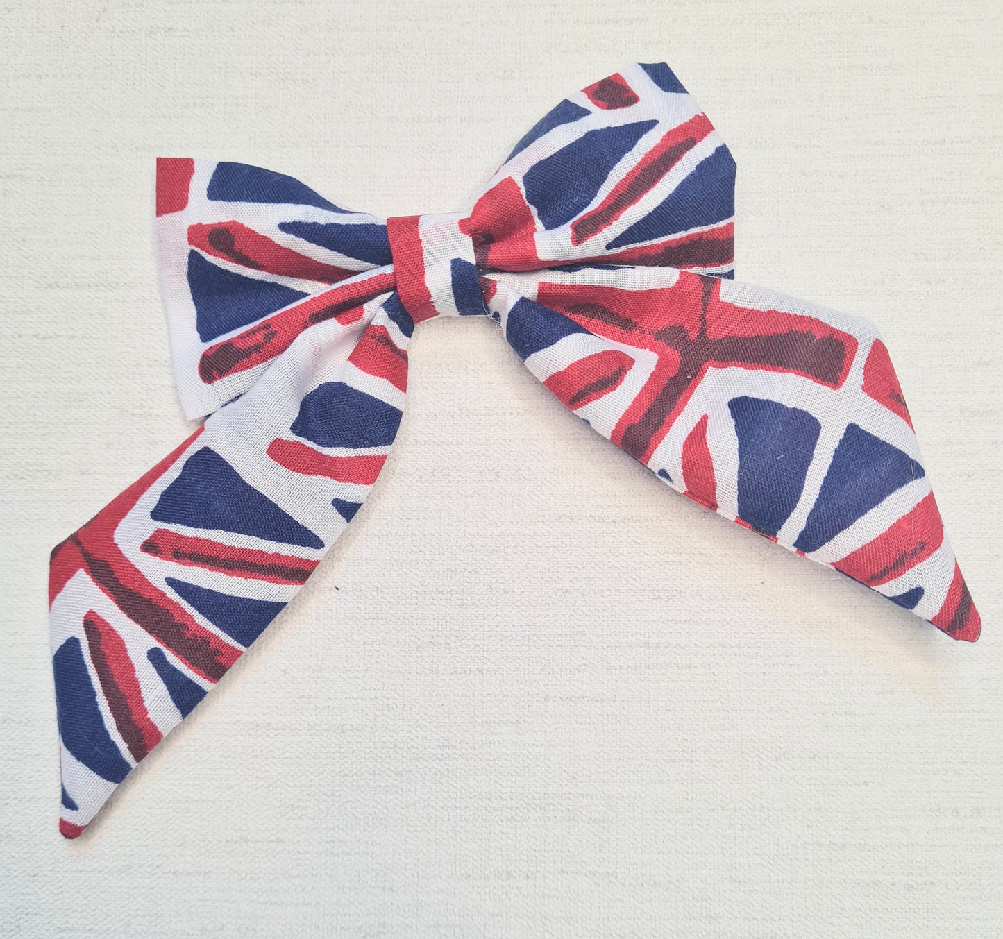 Coronation union jack flag Nansi bow