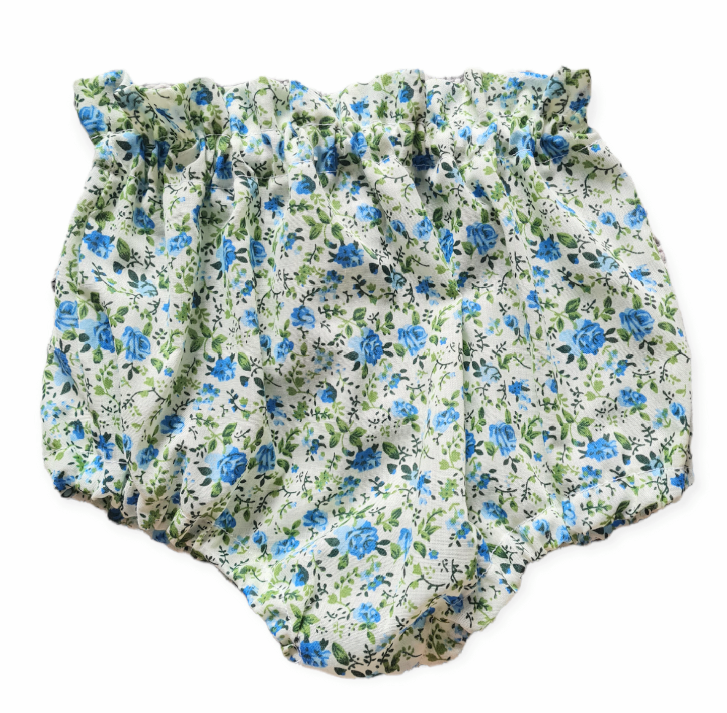Blue floral bloomers 3-6 months