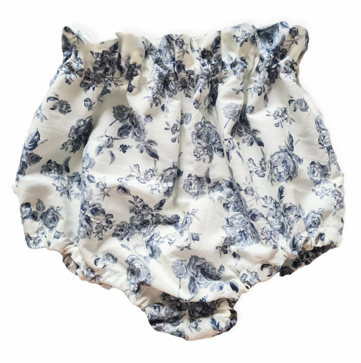 Grey floral bloomers 6-9 months