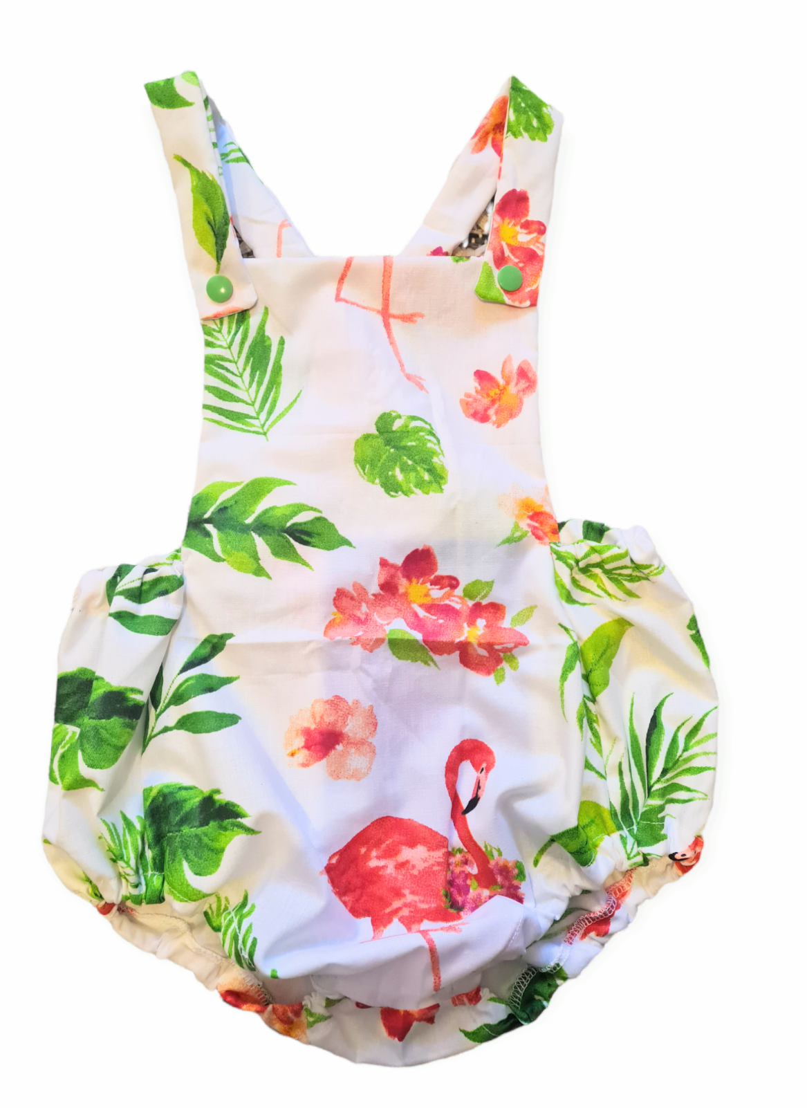 Summer flamingo romper 12-18 months